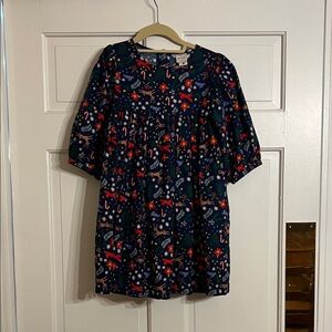 Hanna Andersson Navy Christmas Dress